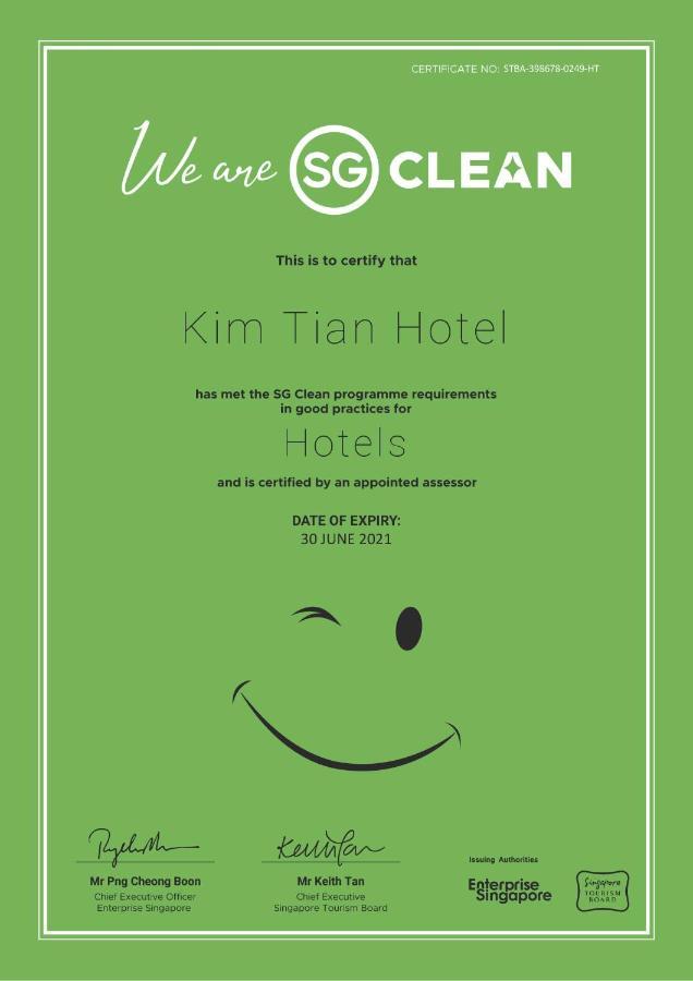 Kim Tian Hotel Singapore Exterior photo
